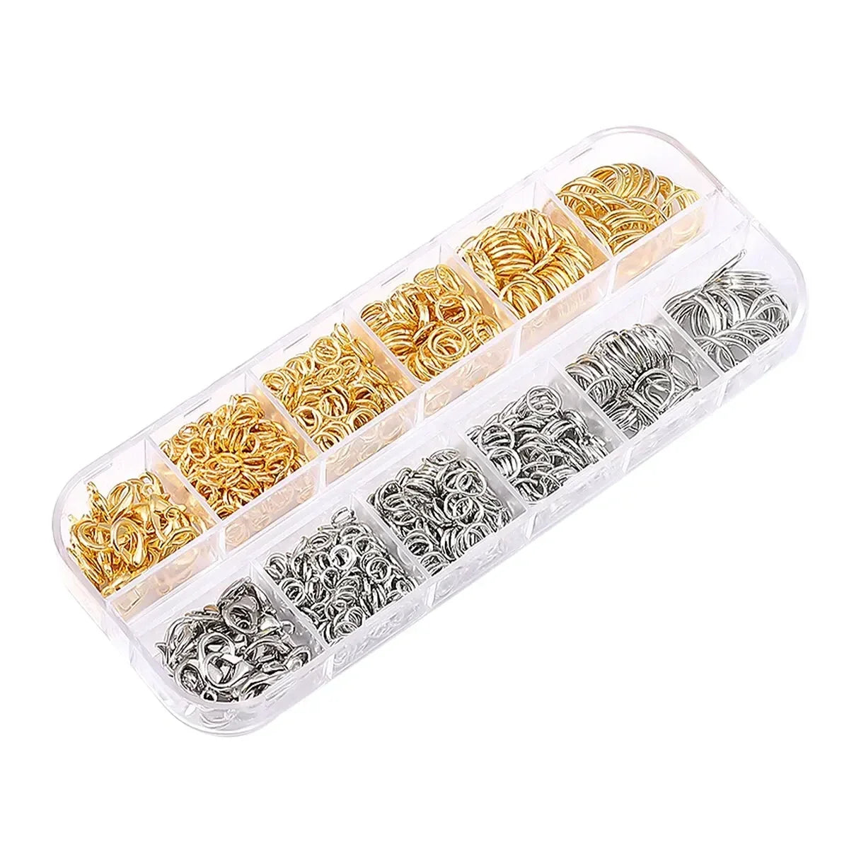 1200pcs Jump Rings, Lobster Clasps & Pliers Jewelry Making Set