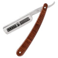Vintage Folding Straight Razor | Wooden Handle Shaving Knife