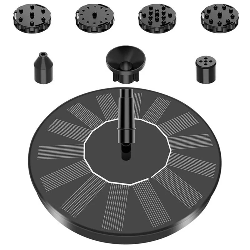 Mini Solar Fountain – Bird Bath, Pond & Garden Water Feature
