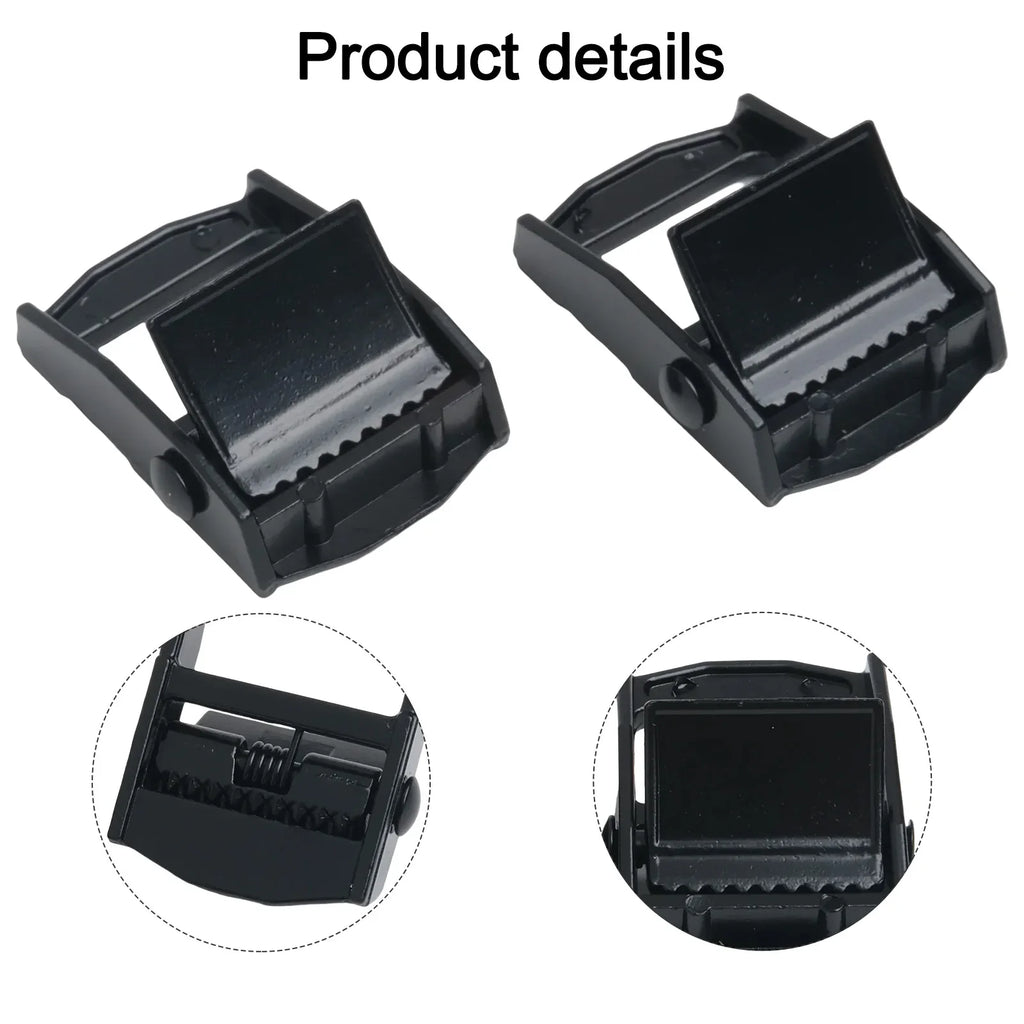 25mm Zinc Alloy Cam Buckle Cargo Tensioner – 5 Pack