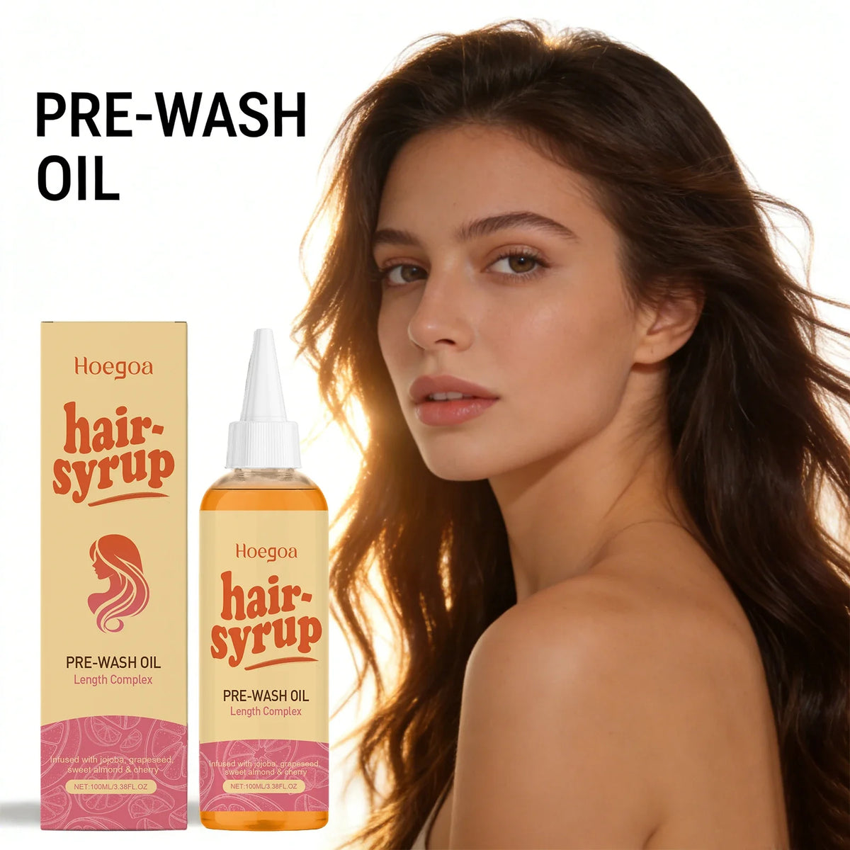 HOEGOA Jojoba Hair Oil – Nourish, Anti-Frizz & Shine 100ml