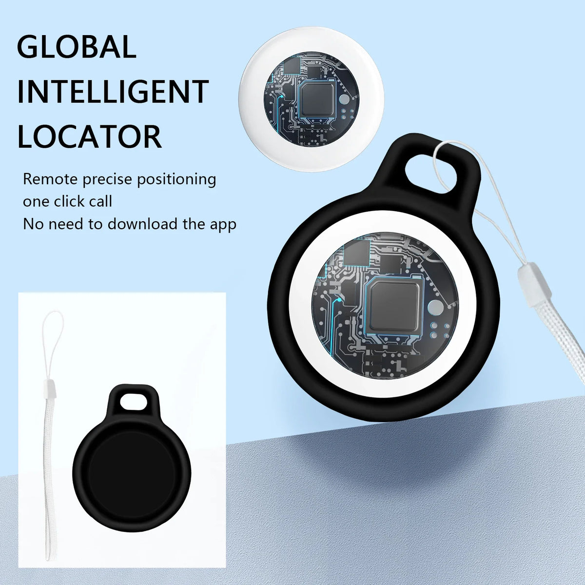 Timethinker Bluetooth GPS Tracker Smart Tag Airtag Work Apple Find My