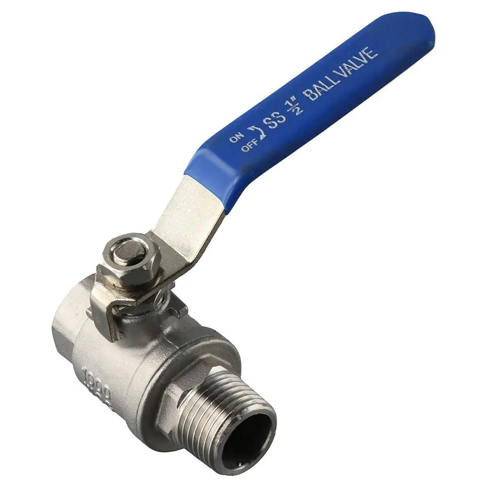 Pressure Resistant 304 Stainless Steel Ball Valve 1 2 Female X Male