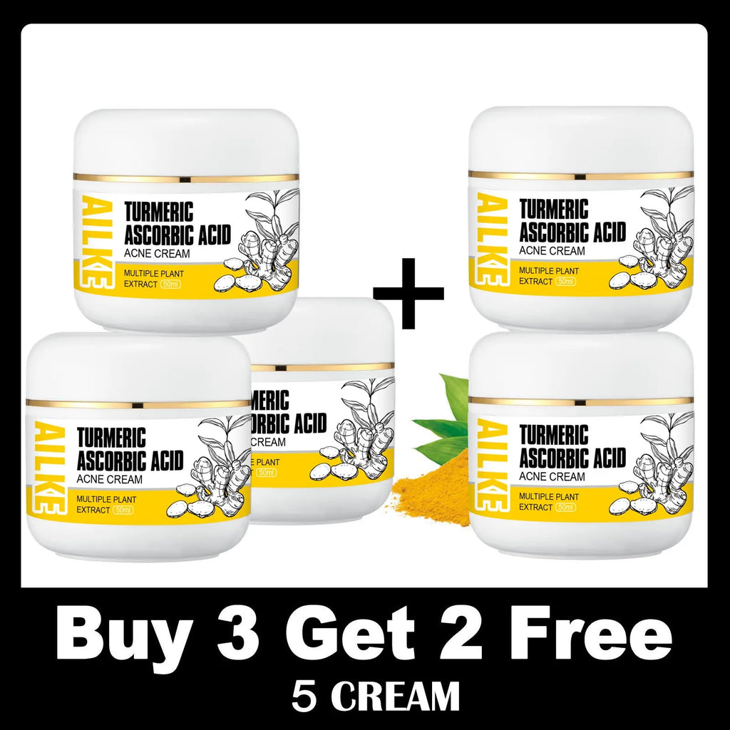 AILKE Organic Turmeric 5-in-1 Skin Care Kit – Brighten & Glow