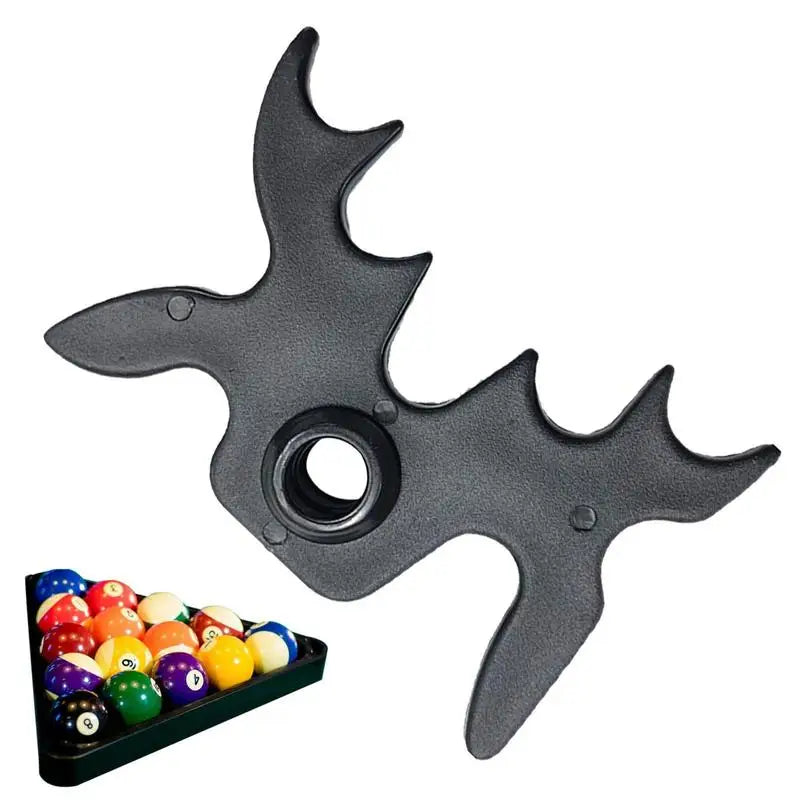 Pool Cue Black Snookerbilliards Rack Bridge Head Billiards Cross