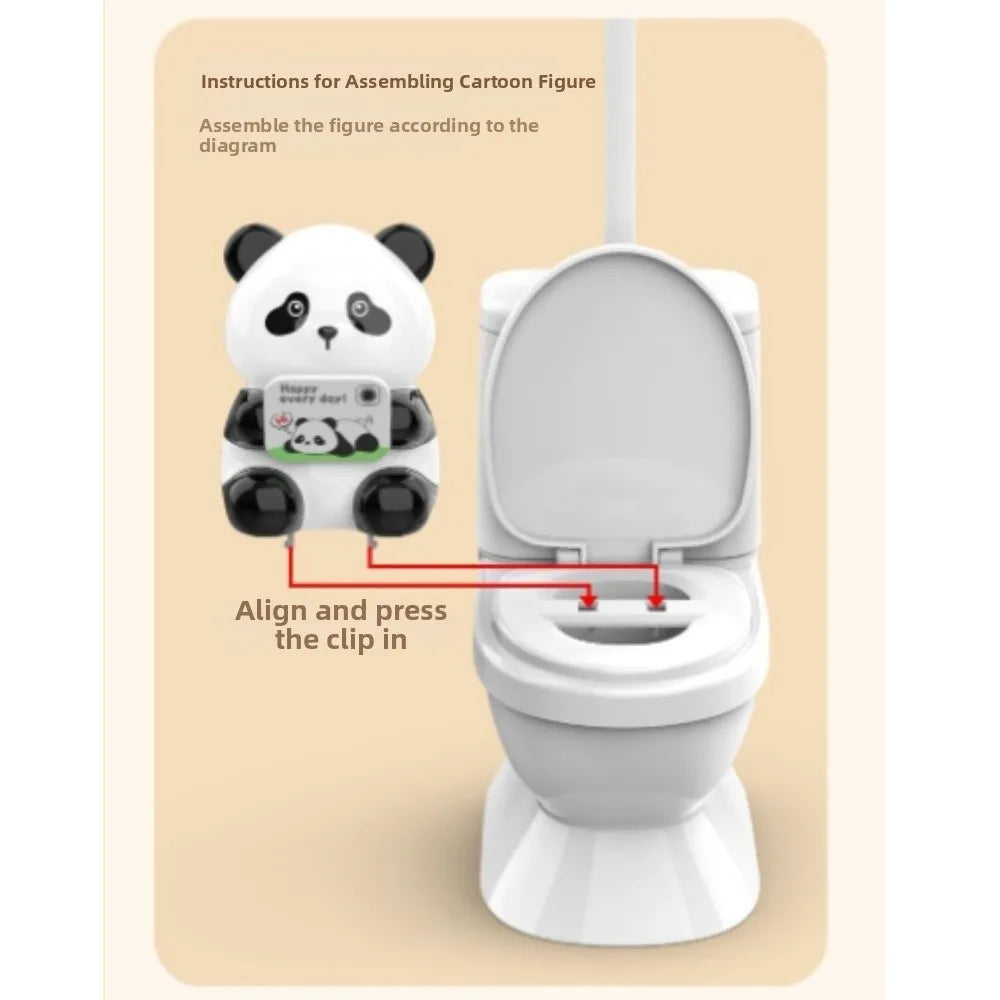 Funny Toilet Desktop Fan – USB Rechargeable Portable Desk Fan
