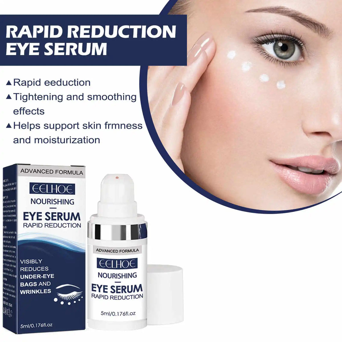 EELHOE Eye Serum – Brighten, Firm & Moisturize Eye Area