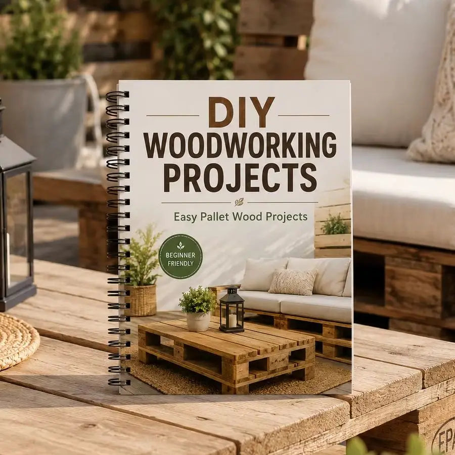 DIY WOODWORKING PROJECTS Step Plans Beginners Pallet Furniture