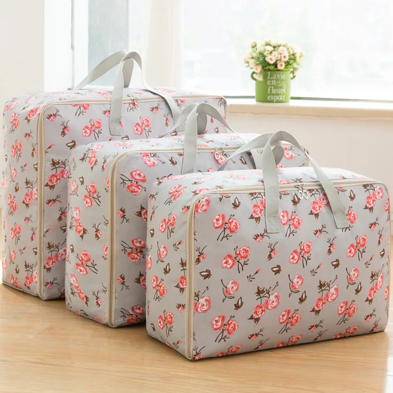 Quilt Storage Bag Three-piece Oxford Cloth Waterproof Luggage Moving