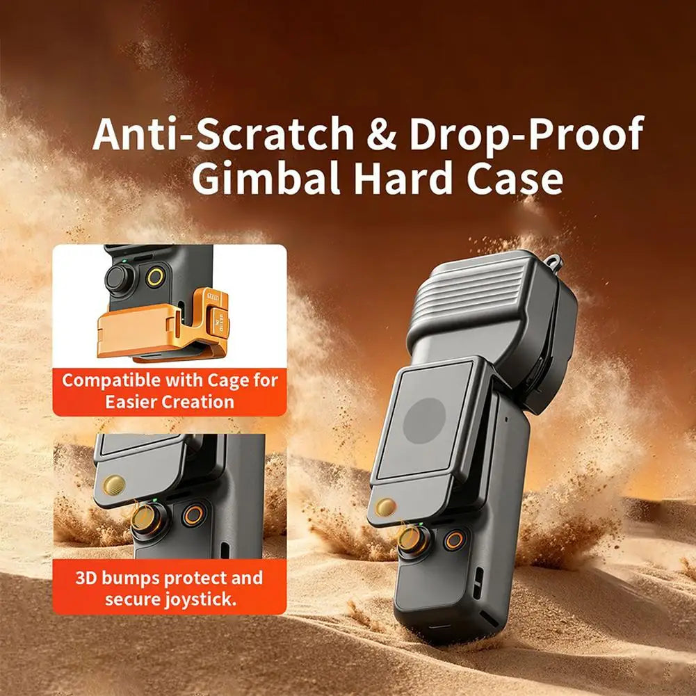 DJI Osmo Pocket 4 Protective Case – Lens & Screen Cover