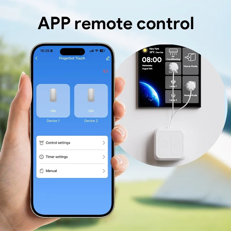 Tuya Smart Finger Robot Touch Screens Bluetooth Wireless Switch