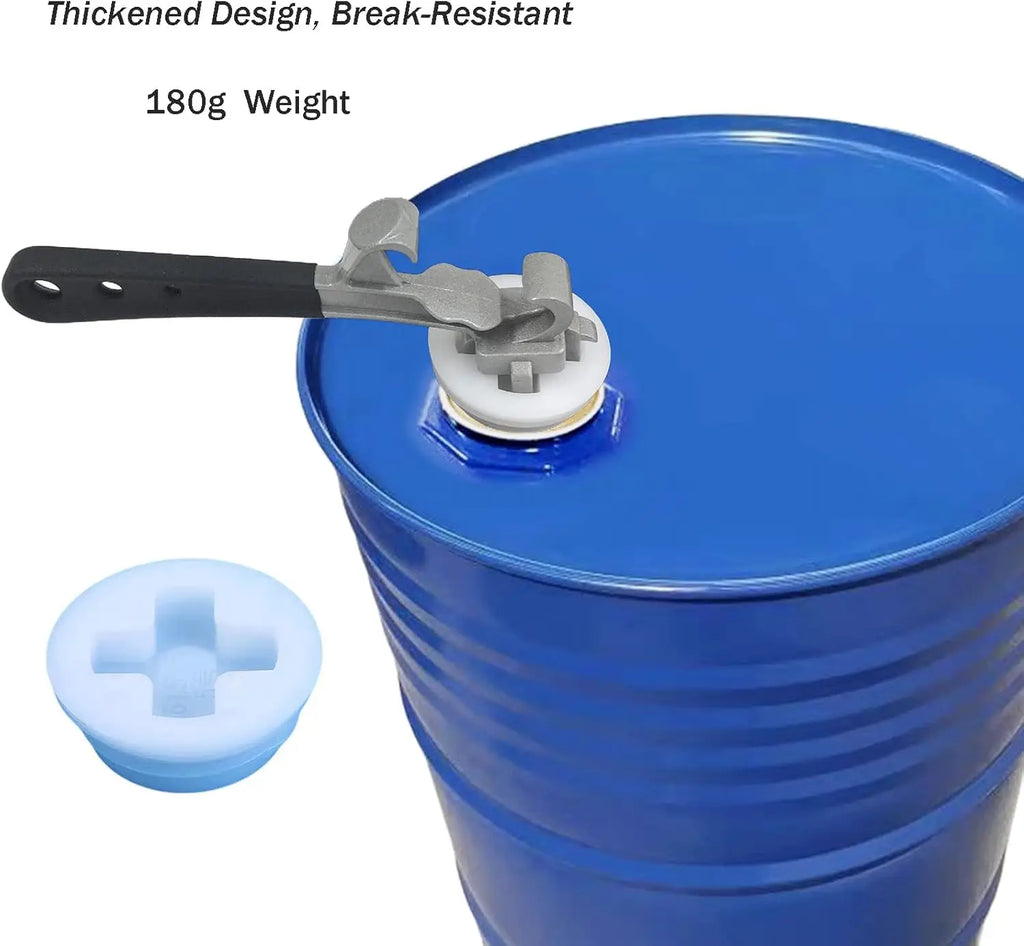 Aluminum Alloy Bung Wrench – Drum & Bucket Lid Opener Tool