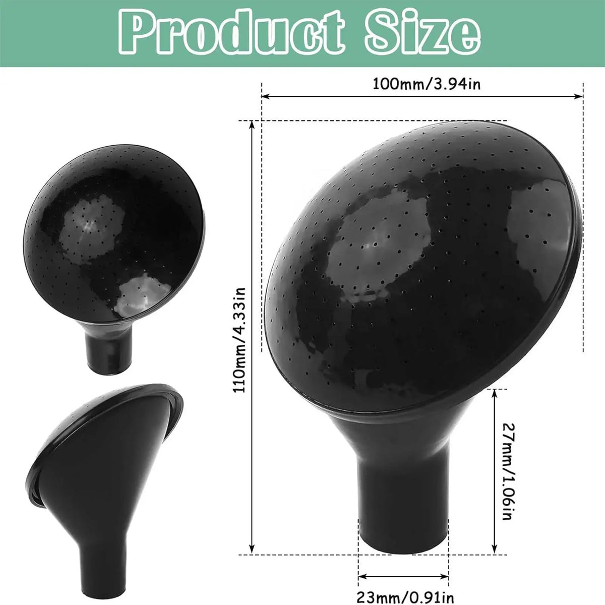 Watering Can Rose Head Replacement Nozzle – Gentle Spray