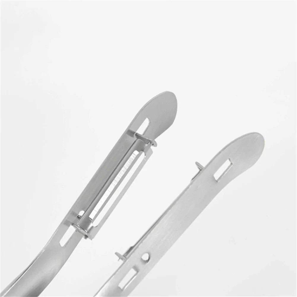 Dual-Head Stainless Steel Vegetable & Fruit Peeler