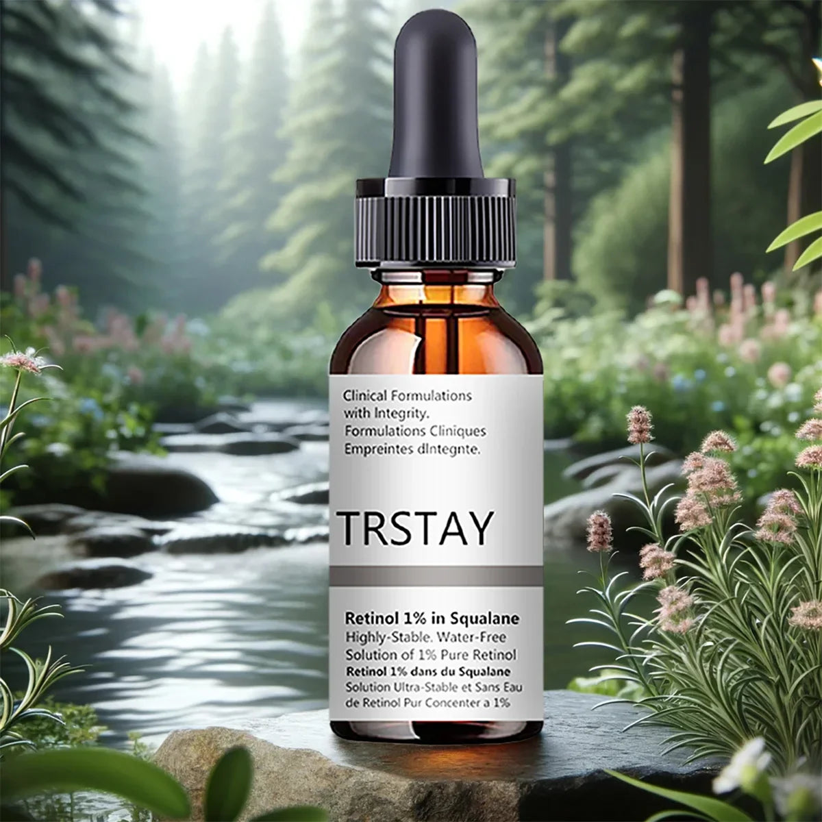 TRSTAY Squalane Retinol Face Serum Oil – Brightens & Hydrates