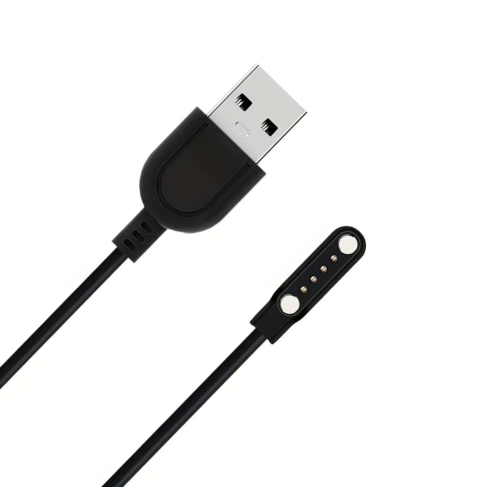 4-Pin Magnetic Smart Watch Charger Cable – GT88 KW18 KW88
