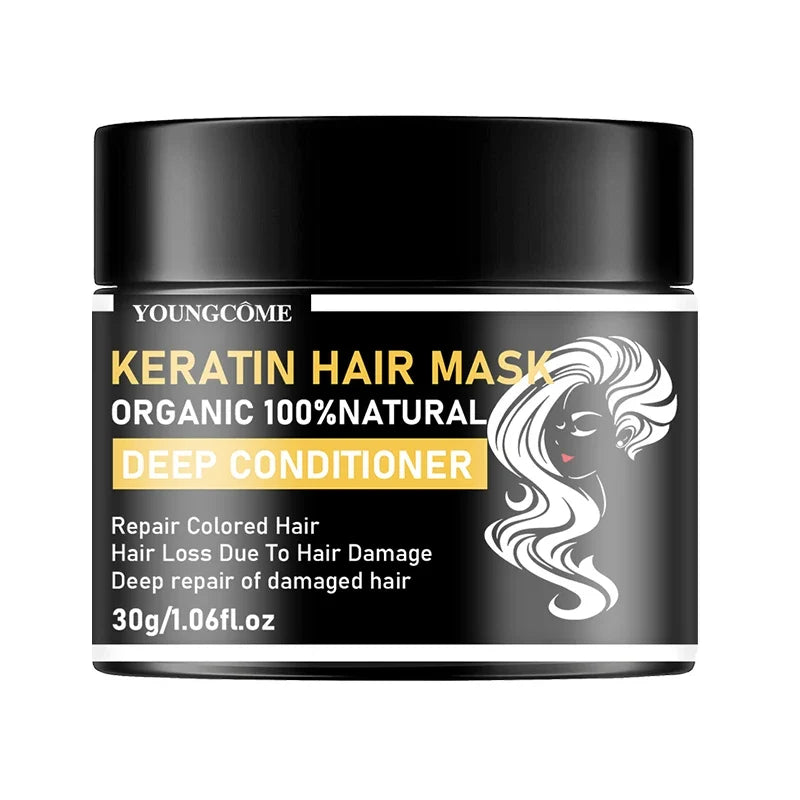 Keratin Hair Mask Damage Magical Treatment Frizzy Soft Smooth Shiny