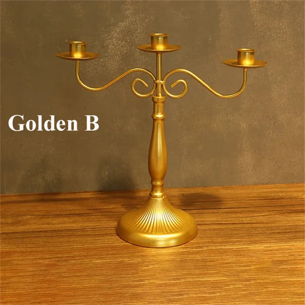 Modern European Candlestick Holder – Elegant Table Decor