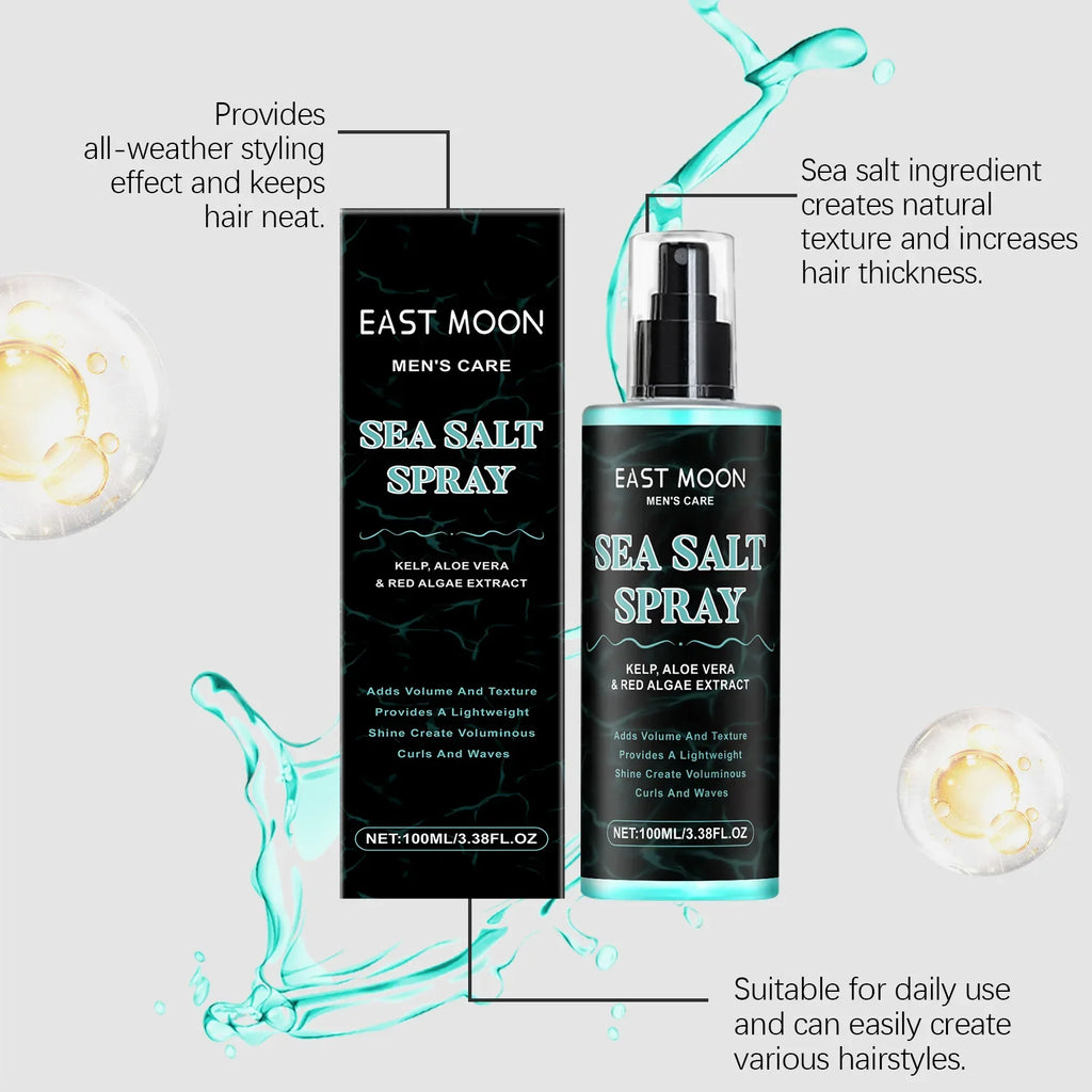 Sea Salt Styling Spray – Strong Hold, Volume & Texture 100ml
