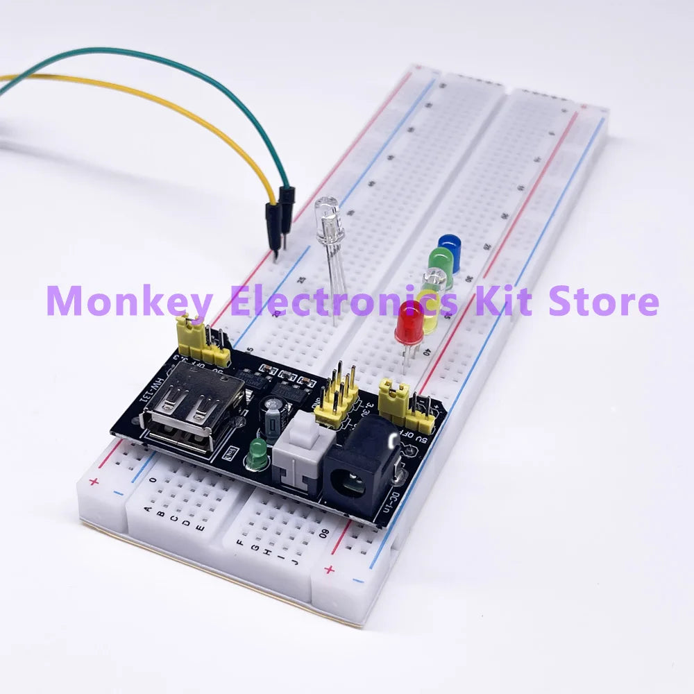 Arduino R3 Starter Kit – Breadboard, LEDs, Jumpers & Resistors