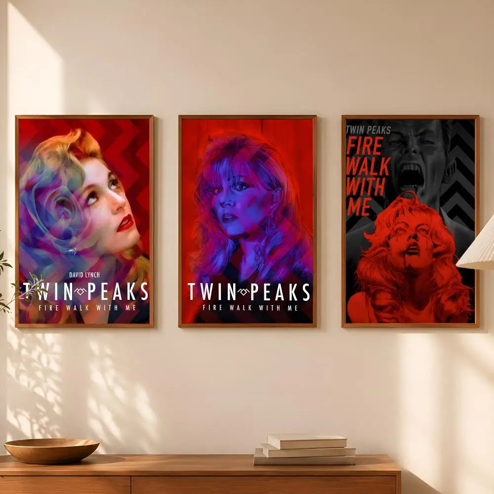 Twin Peaks Wall Poster – Self-Stick HD Waterproof Wall Art