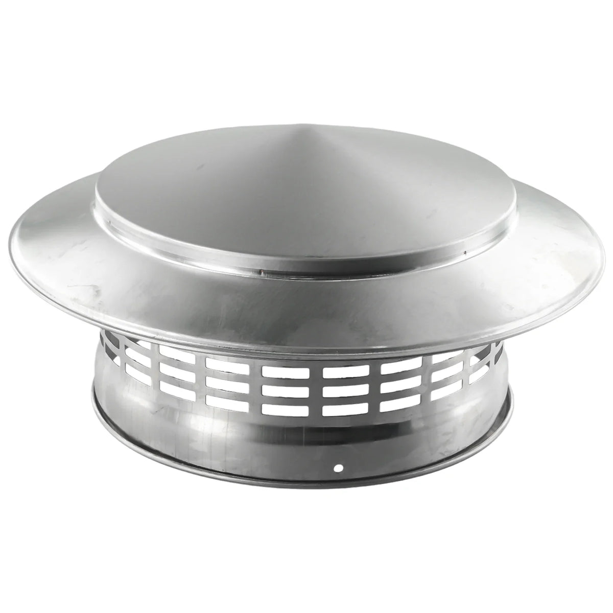 Stainless Steel Chimney Cap 75mm & 200mm – Exhaust Vent Hood