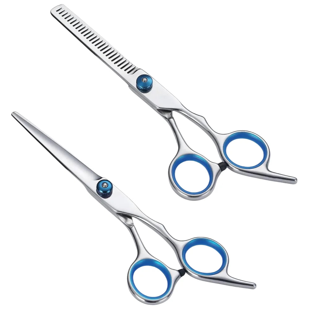 6-Inch Stainless Steel Hair Thinning Scissors | Barber Shears