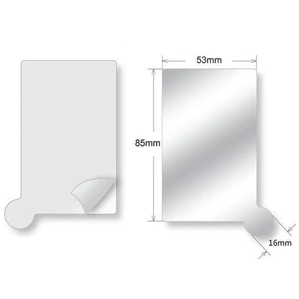 Mini Stainless Steel Pocket Makeup Mirror – Compact & Travel