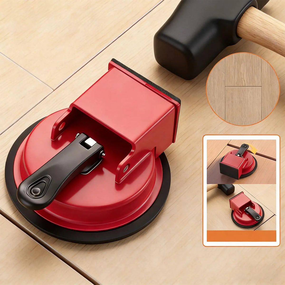 Floor Gap Repair Tool Suction Cup Professional-grade Seamless Joint