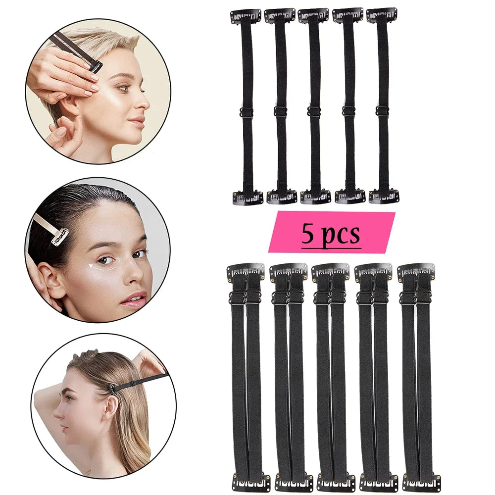 5-Pack Invisible Eye Lift Bands – Adjustable Foxy Eyes Straps