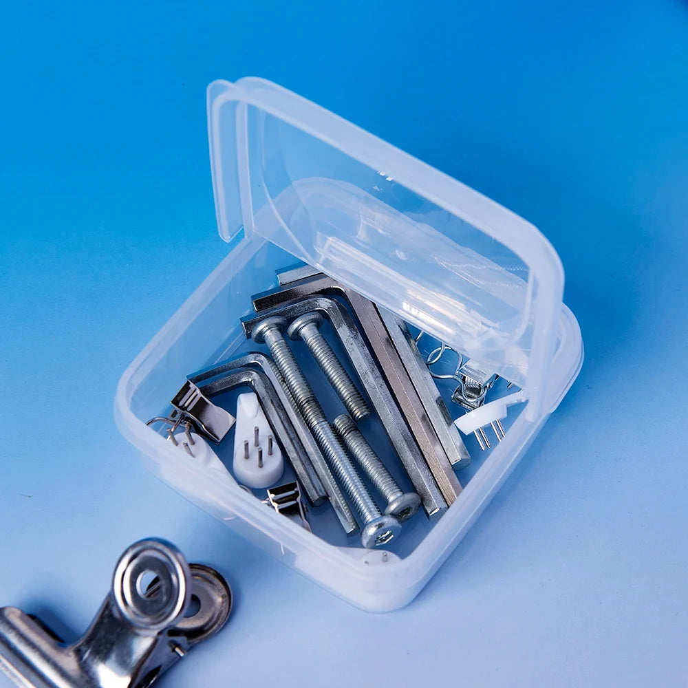 Transparent Flip Storage Box – PP Plastic for Jewelry & Beads