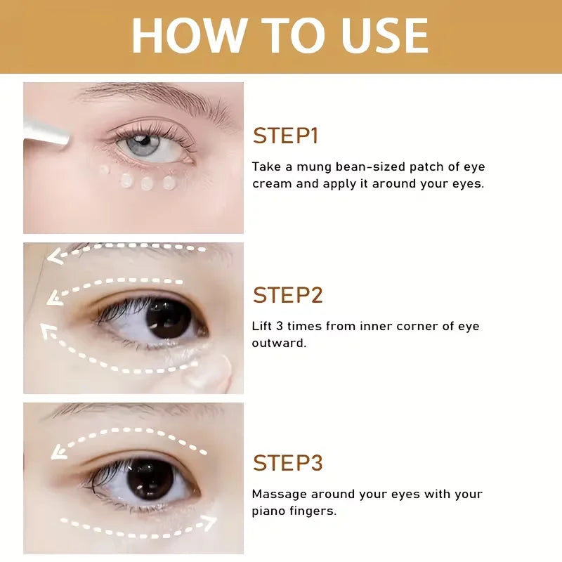 YCHZ Collagen & Hyaluronic Acid Eye Cream – Firms & Hydrates