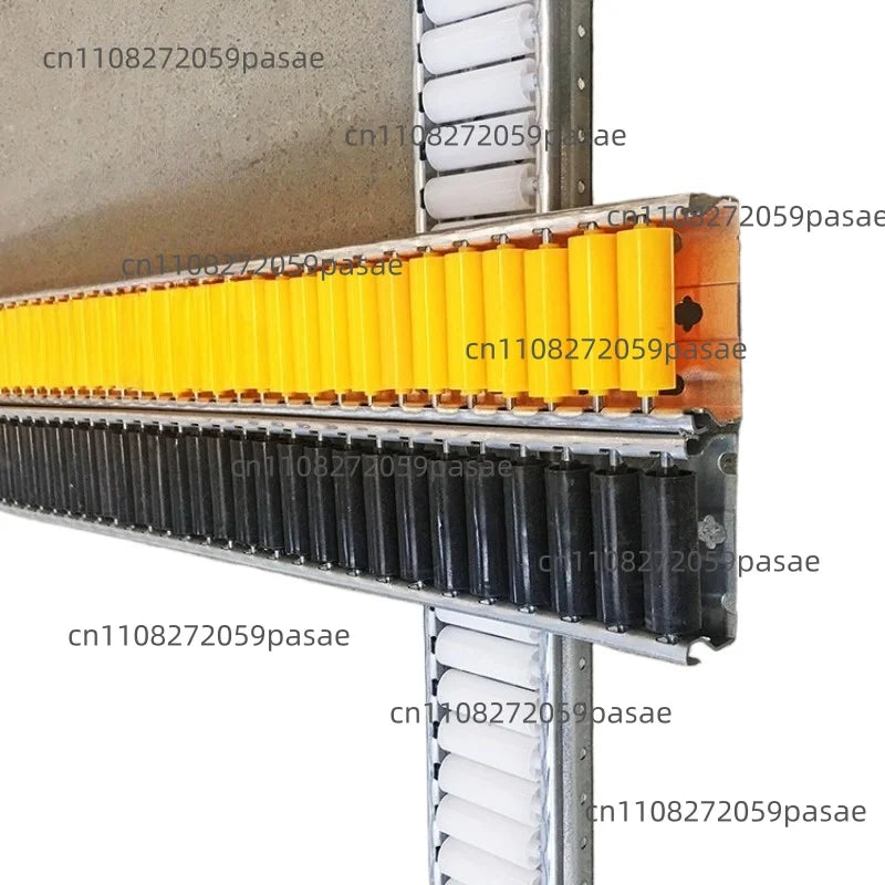 Galvanized Fluent Strip Slide Rail – Anti-Static Shelf Conveyor