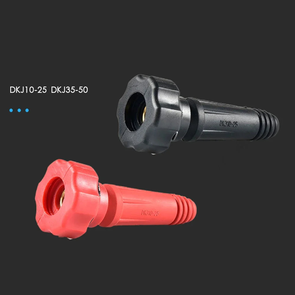 Welding Projects DKJ10-25 Connector Thai Cable Work Environment Red