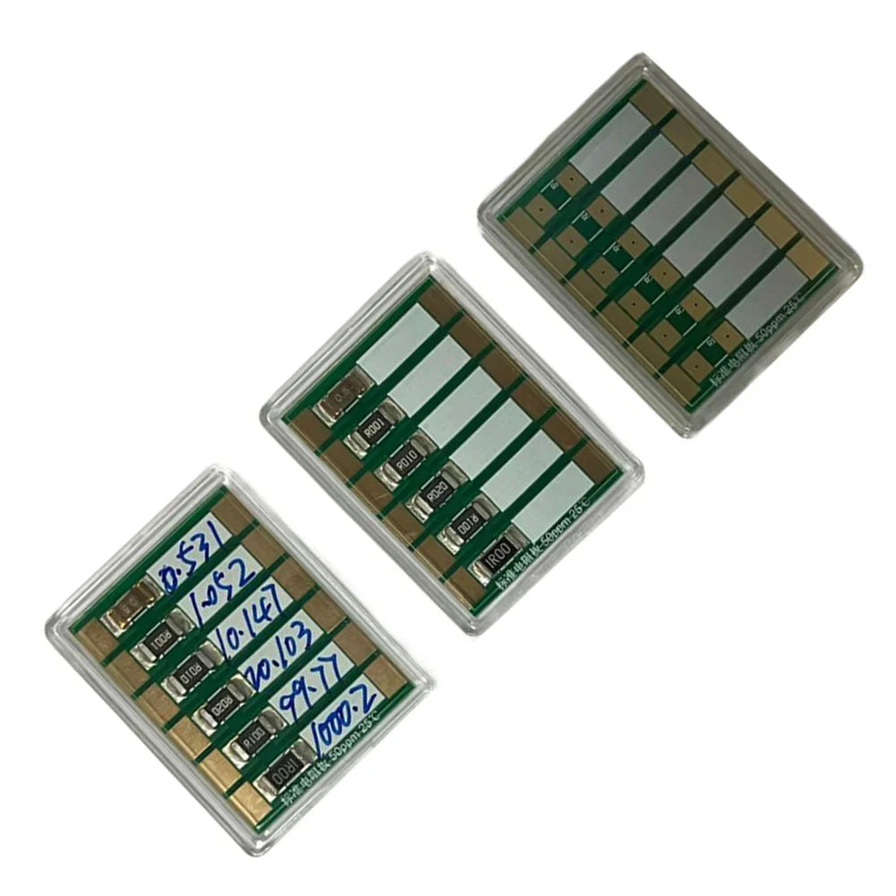 Four-Terminal Resistor Calibration Board | Ohmmeter 0.5–1000mΩ
