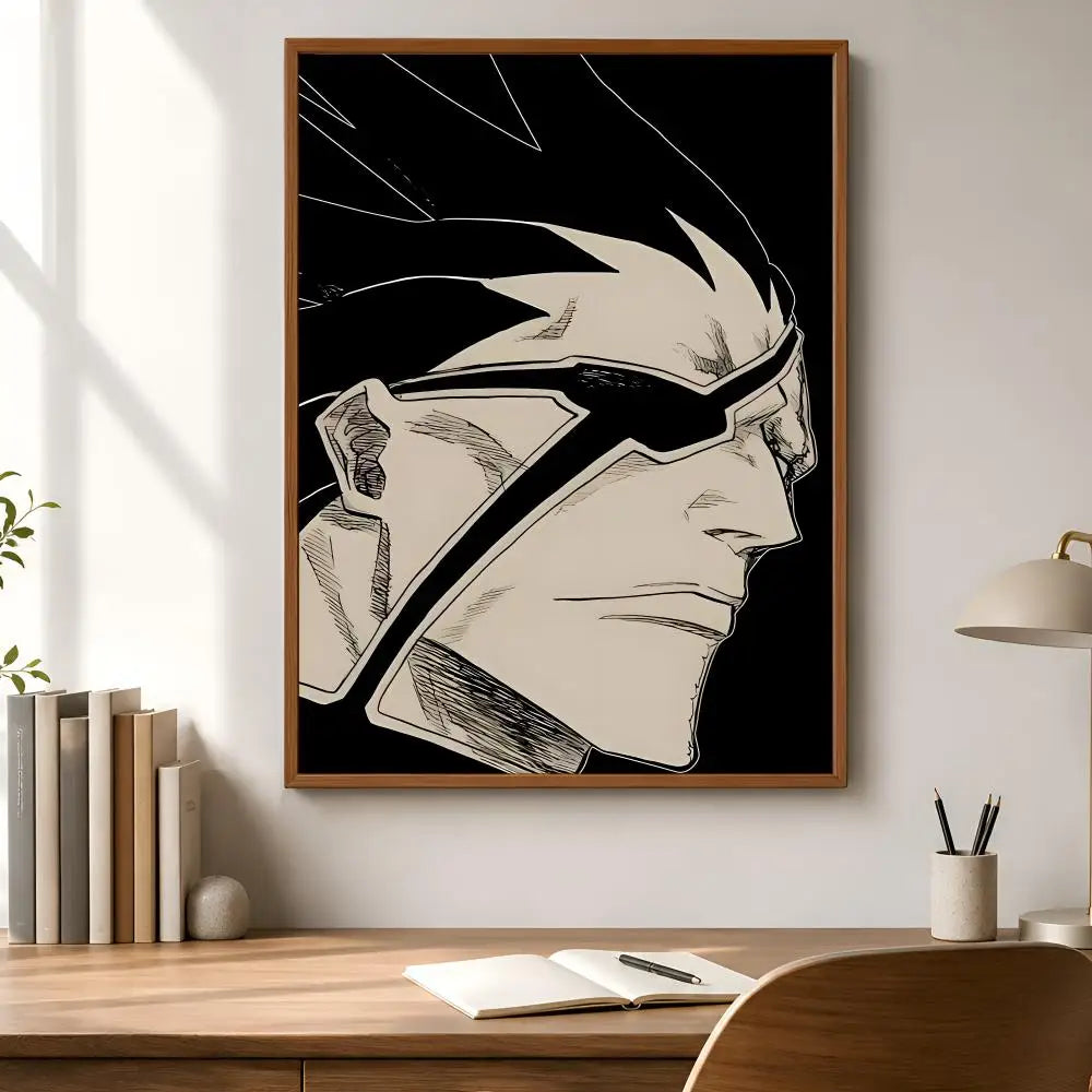 Kenpachi Zaraki Anime Wall Poster – Self-Adhesive & Waterproof