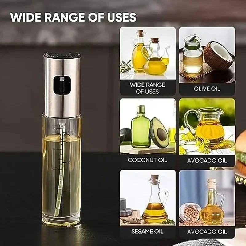 KEMORELA 100ml Glass Olive Oil Sprayer – Kitchen Mister Bottle