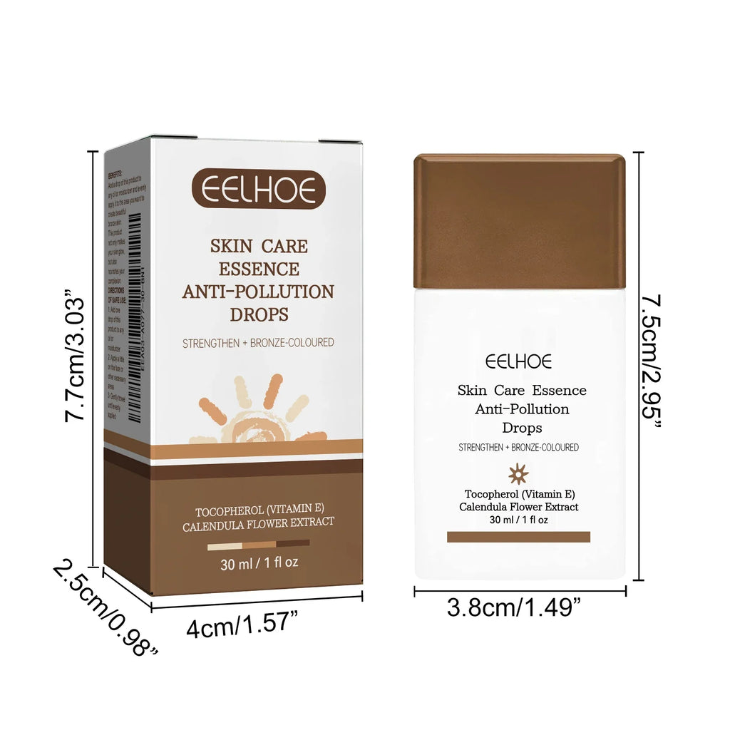 Eelhoe Self Tanning Serum Drops – Bronzing Face & Body 30ml