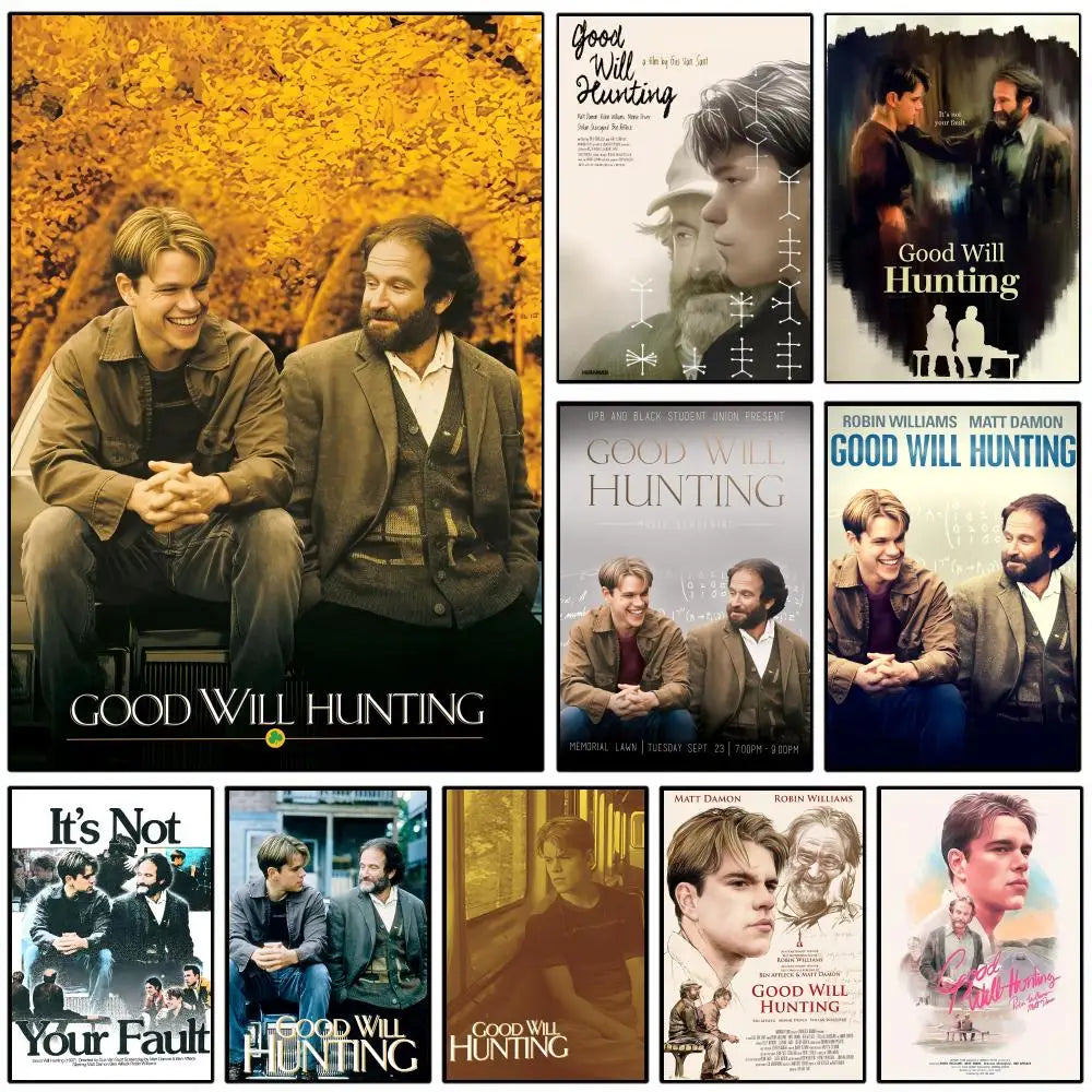 Good Will Hunting Movie Poster Wall Sticker – HD Art Decal