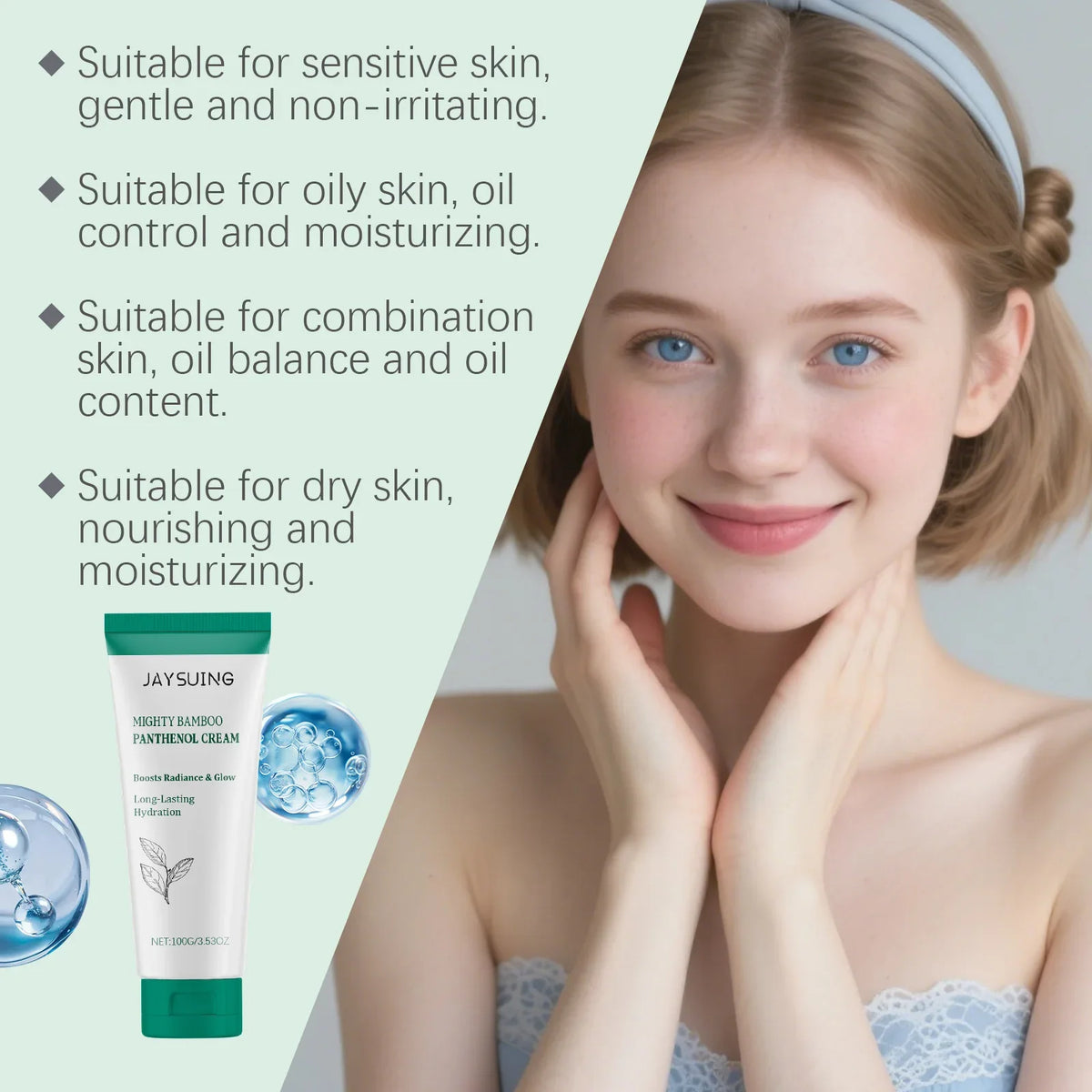 Jaysuing Nicotinamide Face Cream – Oil Control & Acne 100g