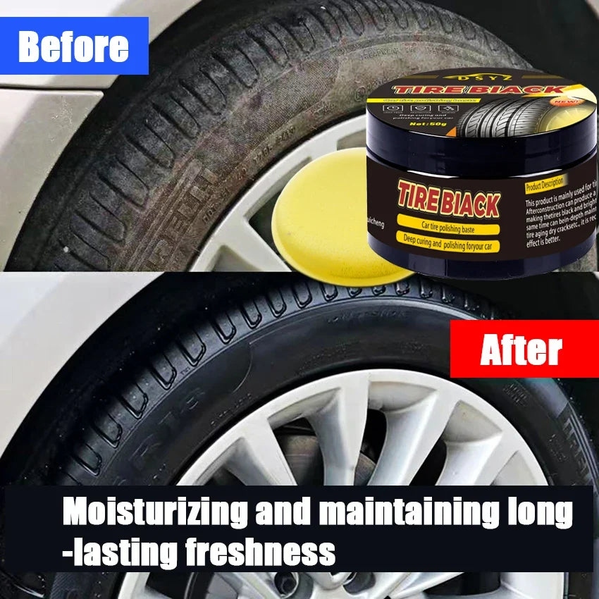High Gloss Tire Shine Dressing – UV Protection & Durability