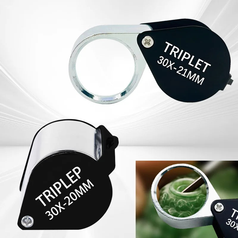 30X Jewelry Loupe Magnifying Glass – Antiques, Jade & Art