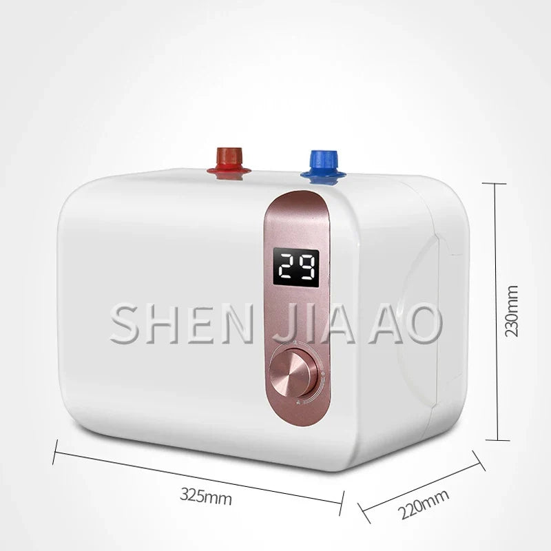 8L Electric Storage Water Heater 1500W Wall Mounted 220V