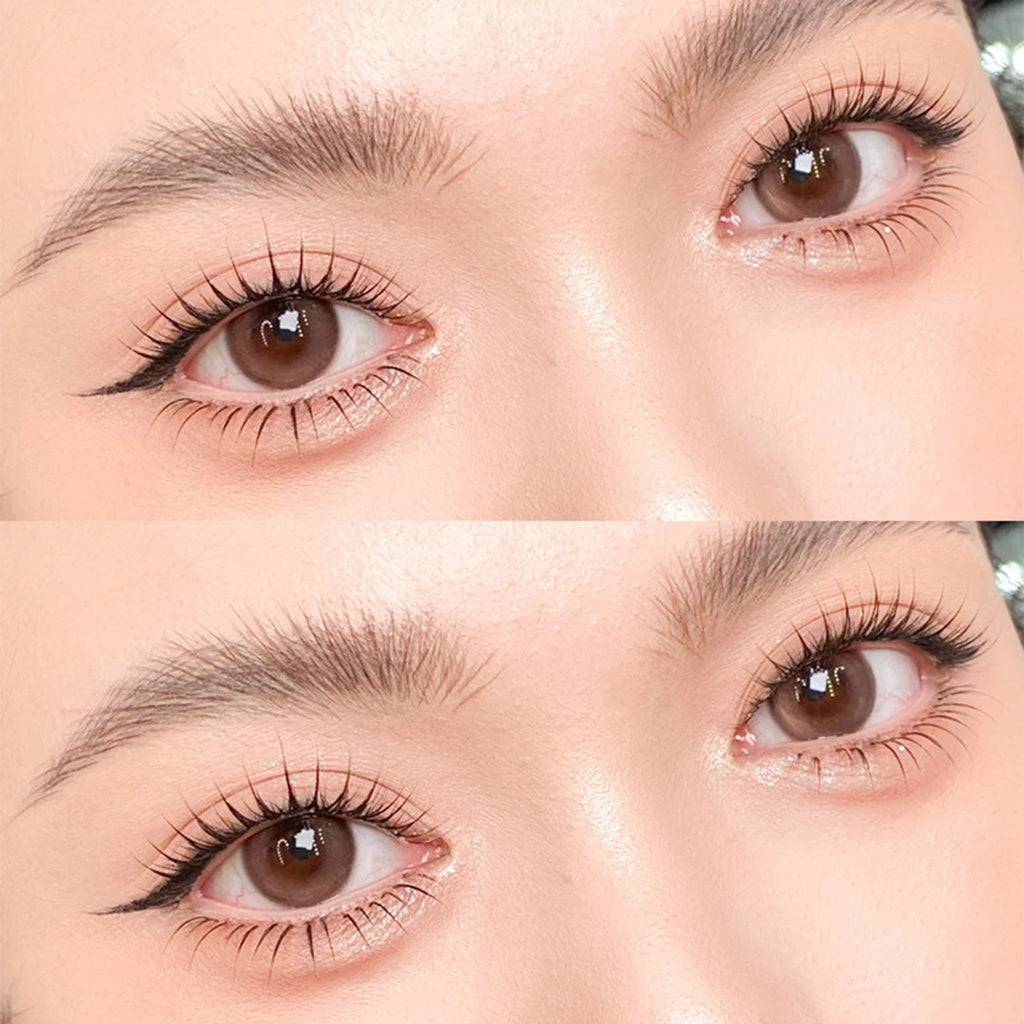 Korean U-Shape Cluster Lashes – Natural Wispy False Eyelashes