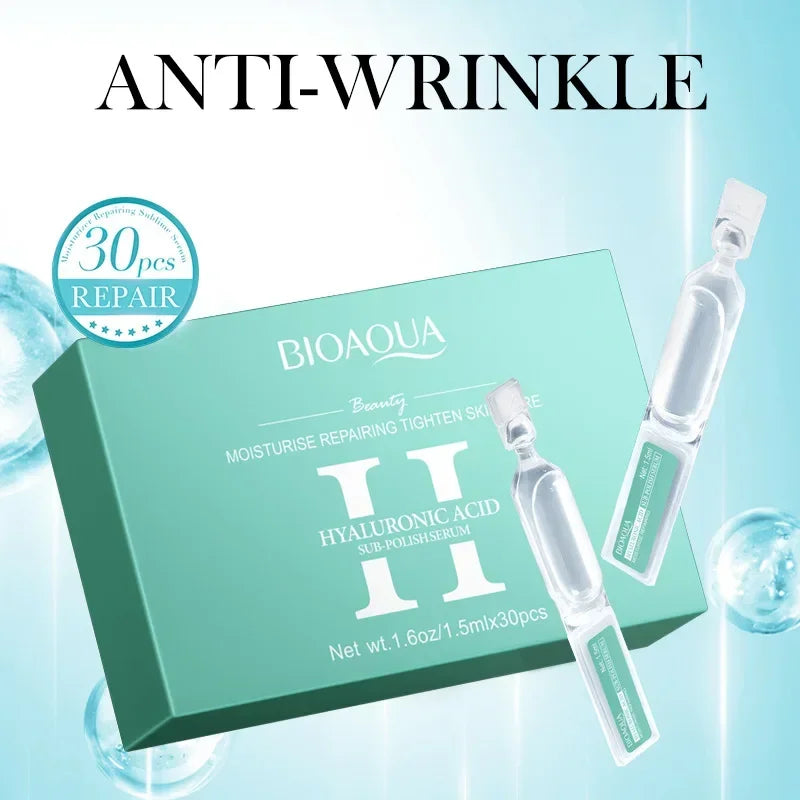 Retinol Vitamin C Hyaluronic Acid Face Serum – 30 Ampoules