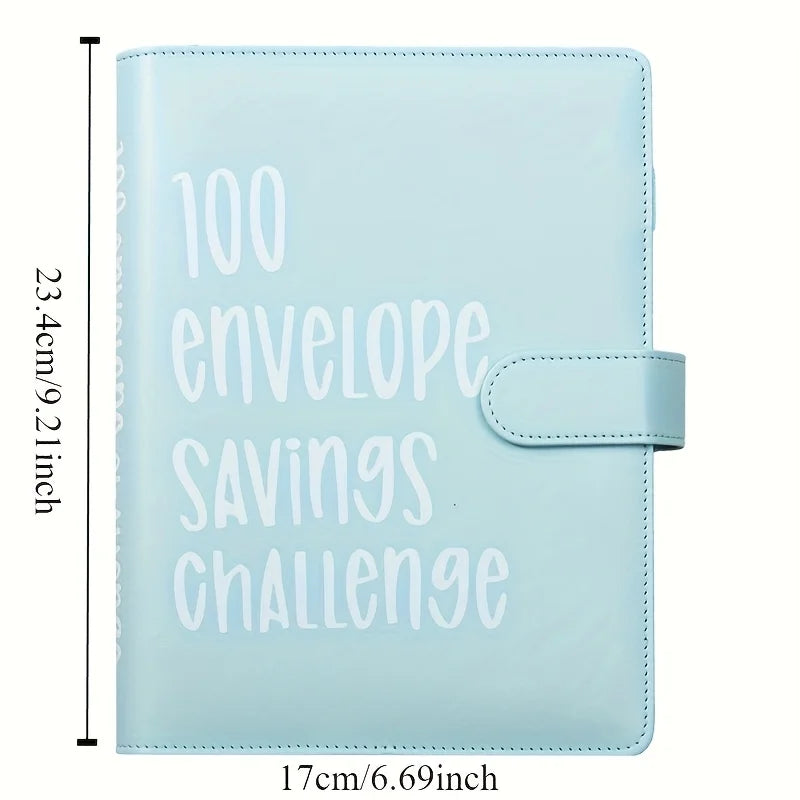 100 Envelope Challenge Savings Handbook – Cash Budget Planner