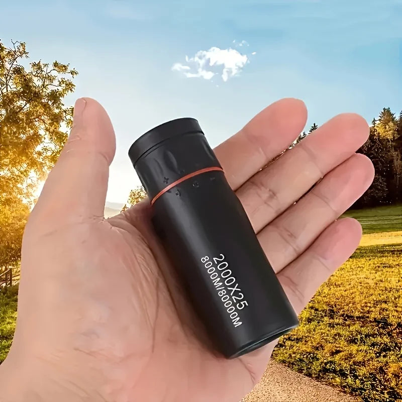 2026 2000X25 HD Monocular Telescope Compact Portable Travel Hiking