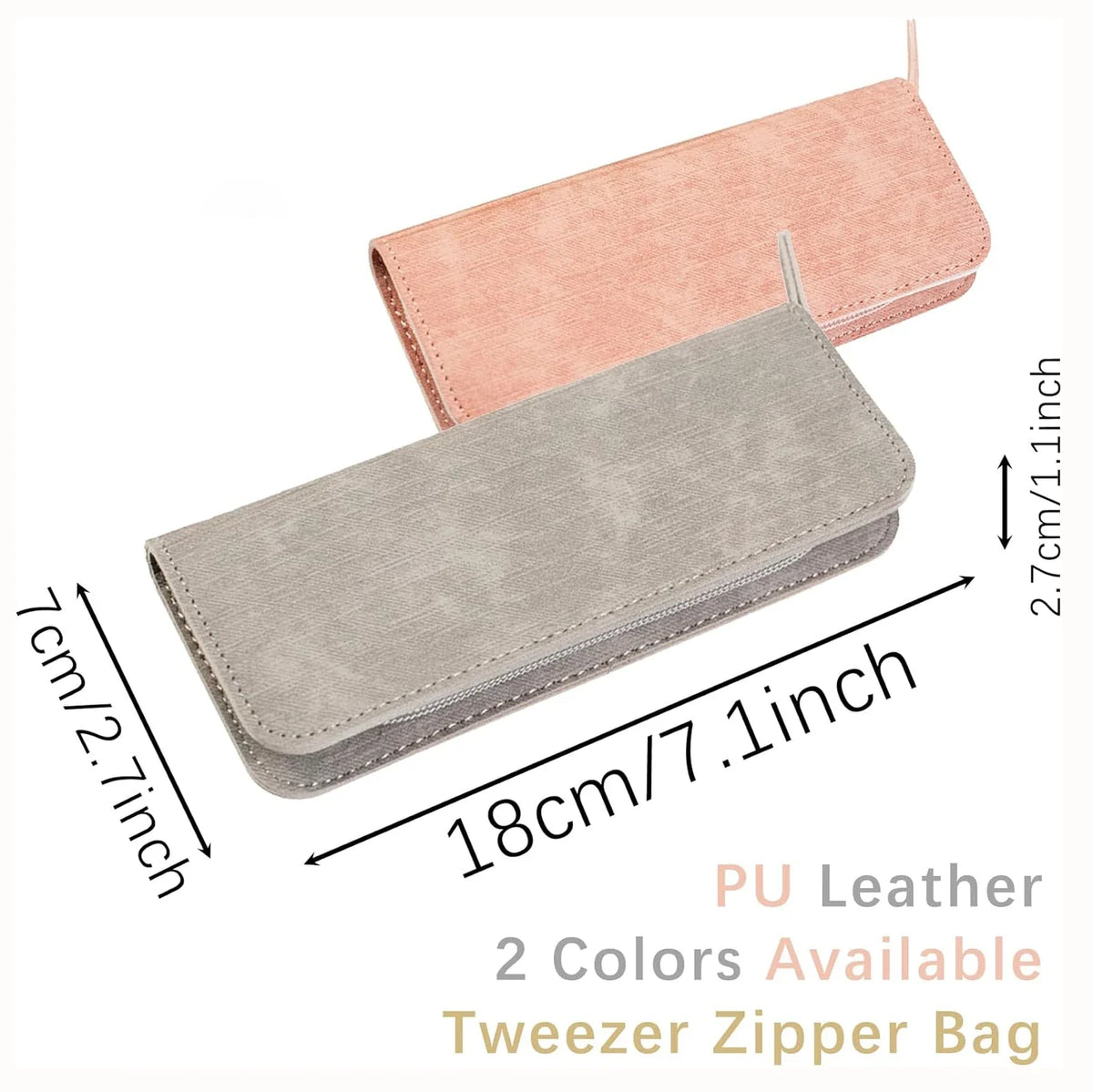 PU Leather Eyelash Tweezer Storage Case | Lash Organizer