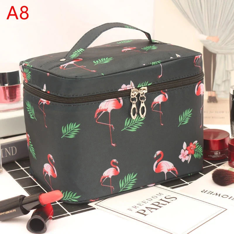 Large Waterproof Makeup Bag – Women's Travel Cosmetic Organizer