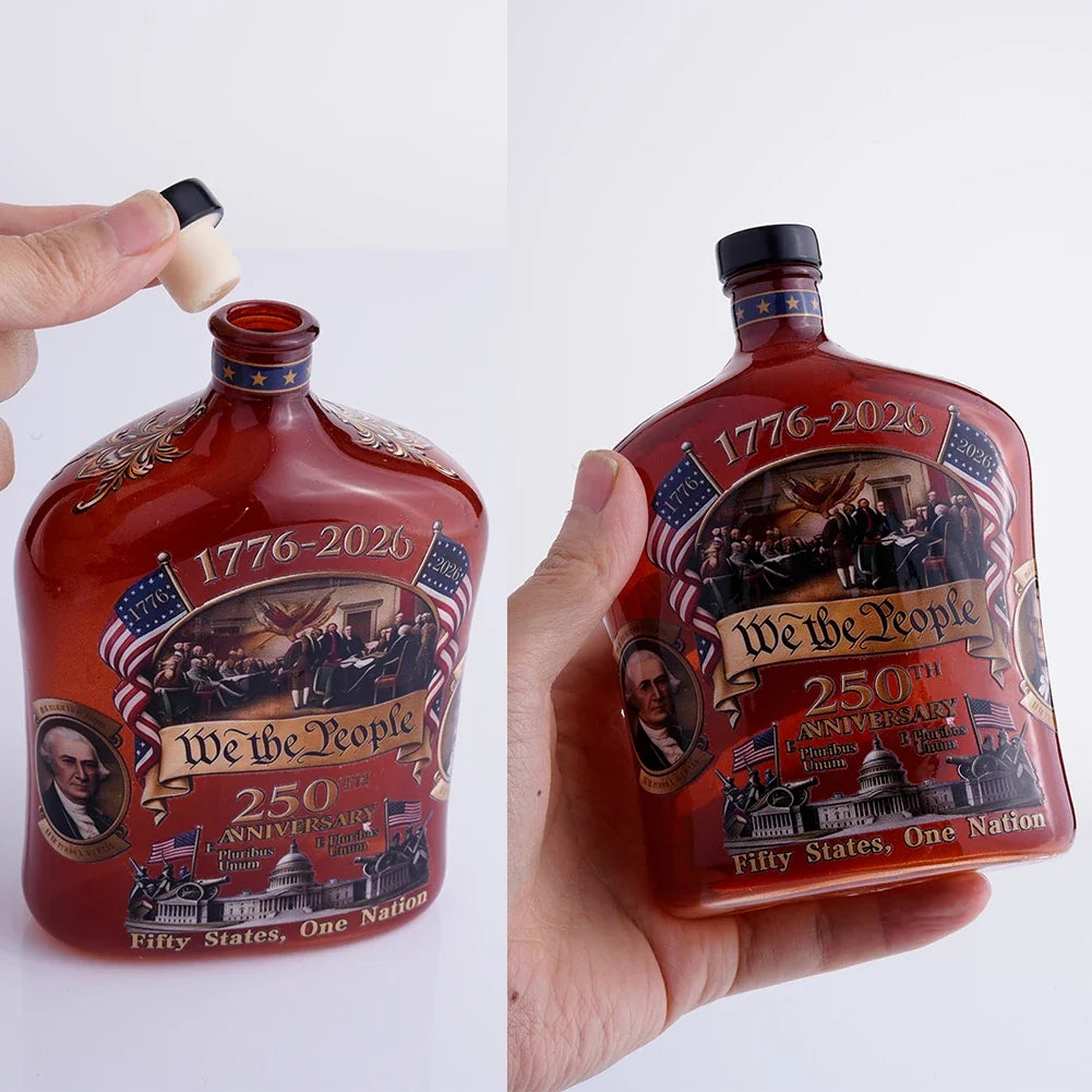 250th Anniversary Glass Decanter | 1776–2026 Collectible